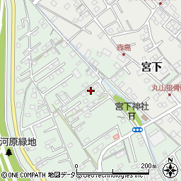静岡県富士市宮下83-8周辺の地図