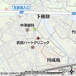 静岡県富士市川成島751-1周辺の地図