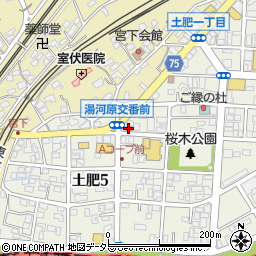 小田原警察署湯河原交番周辺の地図