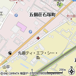 滋賀県東近江市五個荘石塚町230周辺の地図