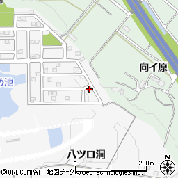 愛知県豊田市亀首町八ツ口洞468周辺の地図