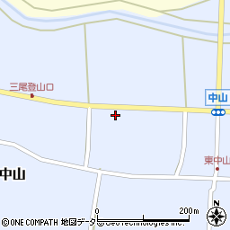 兵庫県丹波市春日町中山824周辺の地図