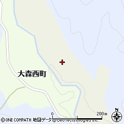 京都府京都市北区大森菖蒲町周辺の地図