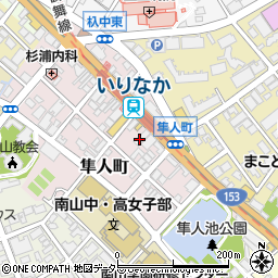 ファミリーマート杁中駅前店周辺の地図