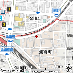 愛知県名古屋市熱田区波寄町16-11周辺の地図