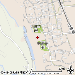 三重県いなべ市藤原町東禅寺561周辺の地図