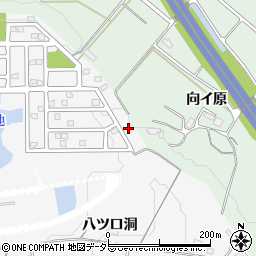 愛知県豊田市亀首町八ツ口洞480-8周辺の地図