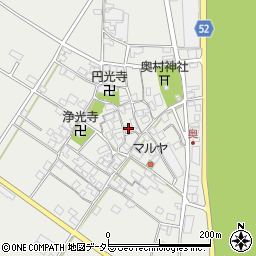 滋賀県東近江市五個荘奥町659周辺の地図