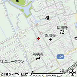 滋賀県近江八幡市安土町常楽寺797-1周辺の地図