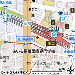 名古屋都市センター 喫茶スペース周辺の地図