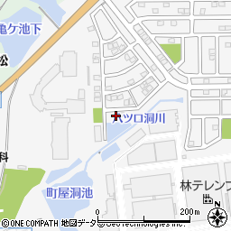 愛知県豊田市亀首町八ツ口洞147周辺の地図