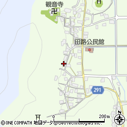 兵庫県丹波市柏原町田路549周辺の地図