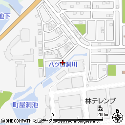愛知県豊田市亀首町八ツ口洞151周辺の地図