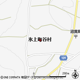 兵庫県丹波市氷上町谷村周辺の地図