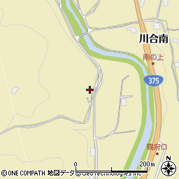 島根県大田市川合町川合出岡870周辺の地図
