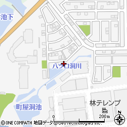 愛知県豊田市亀首町八ツ口洞150周辺の地図