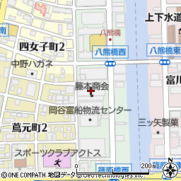 株式会社藤本商会周辺の地図