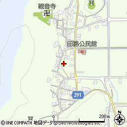 兵庫県丹波市柏原町田路566-4周辺の地図