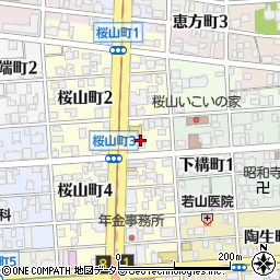 ドコモショップ桜山店周辺の地図