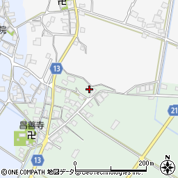 滋賀県東近江市南菩提寺町734周辺の地図