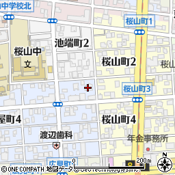 オートディテイリング名古屋周辺の地図