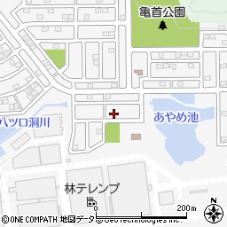 愛知県豊田市亀首町八ツ口洞521周辺の地図
