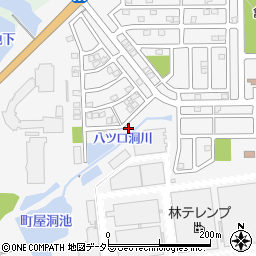 愛知県豊田市亀首町八ツ口洞152周辺の地図
