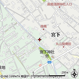 静岡県富士市宮下334周辺の地図