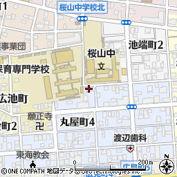 愛知県名古屋市昭和区池端町1丁目47周辺の地図