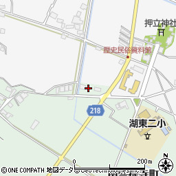 滋賀県東近江市南菩提寺町828周辺の地図