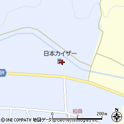兵庫県丹波市春日町松森228周辺の地図