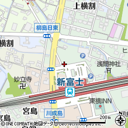 タイムズカー新富士駅前店周辺の地図