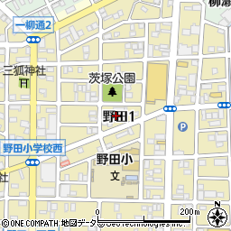 〒454-0912 愛知県名古屋市中川区野田の地図