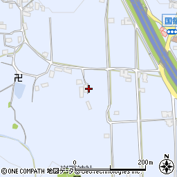 兵庫県丹波市春日町国領周辺の地図