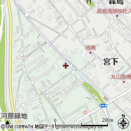 静岡県富士市宮下75周辺の地図