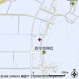 兵庫県丹波市氷上町稲畑519周辺の地図