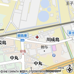 静岡県富士市川成島84周辺の地図