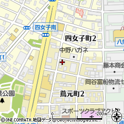 コンフォーレ岡田周辺の地図