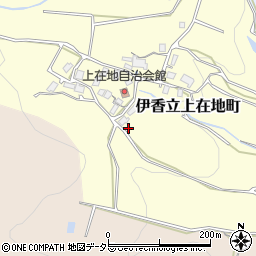 滋賀県大津市伊香立上在地町407周辺の地図