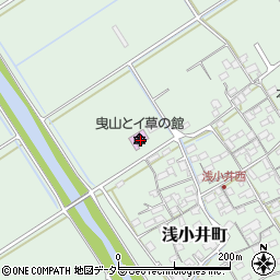 浅小井町　ふれあいセンター周辺の地図