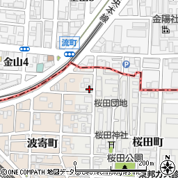 ヤマト科学株式会社　名古屋営業所周辺の地図