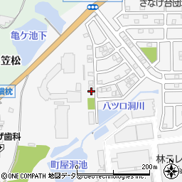 愛知県豊田市亀首町八ツ口洞75周辺の地図