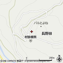 豊根村診療所周辺の地図