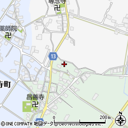 滋賀県東近江市南菩提寺町741周辺の地図