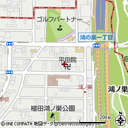 平田院釈迦堂ホール周辺の地図