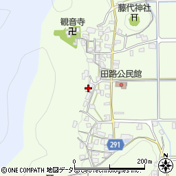 兵庫県丹波市柏原町田路568周辺の地図