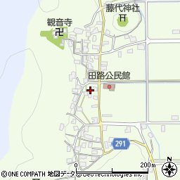 兵庫県丹波市柏原町田路578周辺の地図