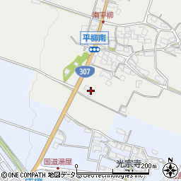 滋賀県東近江市平柳町1378周辺の地図