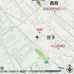 静岡県富士市宮下334-10周辺の地図