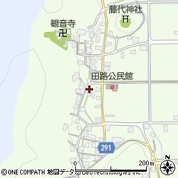 兵庫県丹波市柏原町田路576周辺の地図